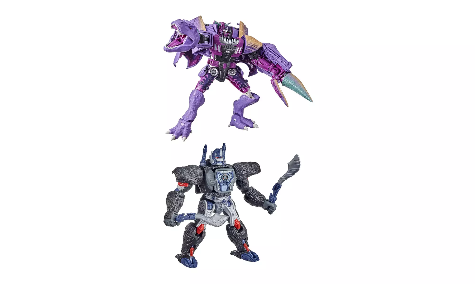 Transformers War for Cybertron Kingdom (Beast) Leader Megatron Vs.Optimus Primal - Primary Image