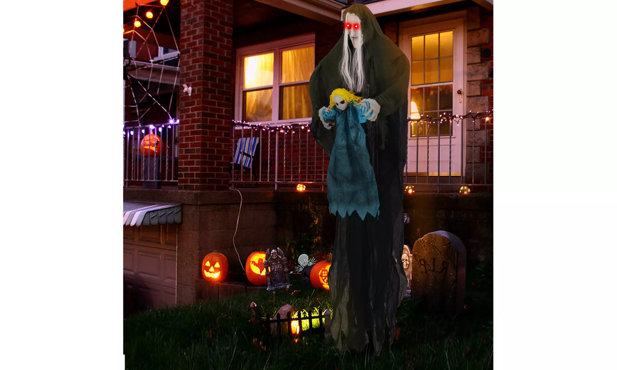 Animated Halloween Decorations: Bring Your Yard to Life by Costway
