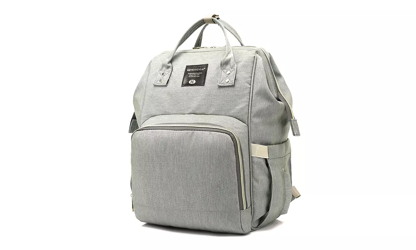 Diaper Bag, Baby Nappy Bag, Large Capacity Mommy Daddy Travel Backpack - Primary Image