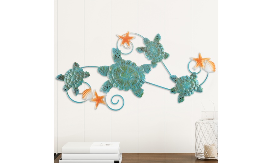 Up To 23% Off On Sea Turtles 3d Metal Wall Art 