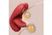Dual-Motor Wearable Tongue Massager -  APP-Controlled with 10 Modes - Second Medium