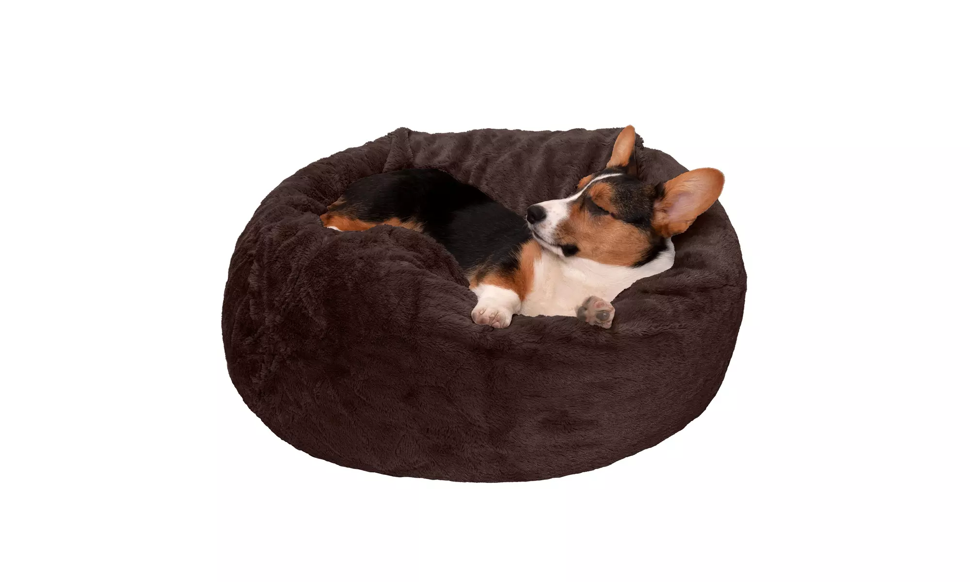 Furhaven Round Insulating Ball Pet Bed