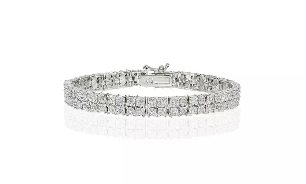 0.25 CTTW Diamond Miracle Set 2-Row Tennis Bracelet - Primary Image
