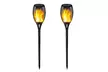 96LED Waterproof Solar Tiki Torch Light Dancing Flickering Flame Lamp - Second Medium