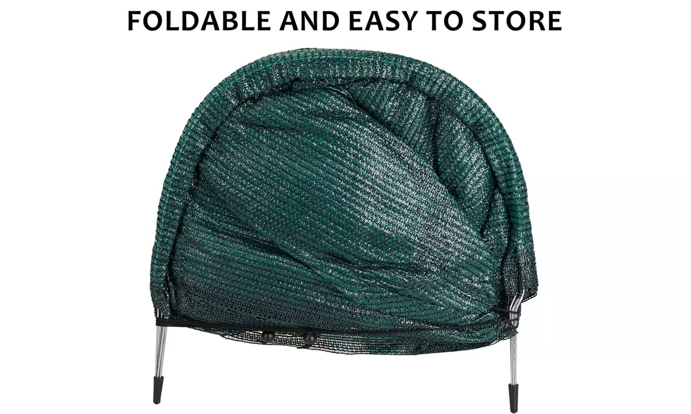 SixtyShadesofGrey Two-in-One Portable Greenhouse Tunnel Shade Net