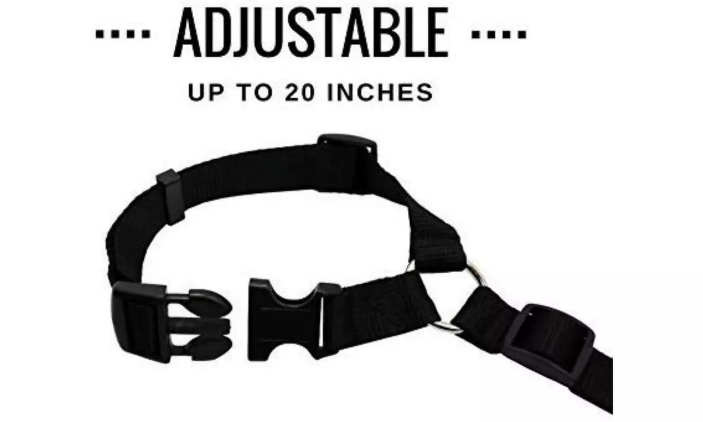 2-Pack Adjustable Pet Dog Cat Safety Leads Car Seat Belt Harness Seatbelt