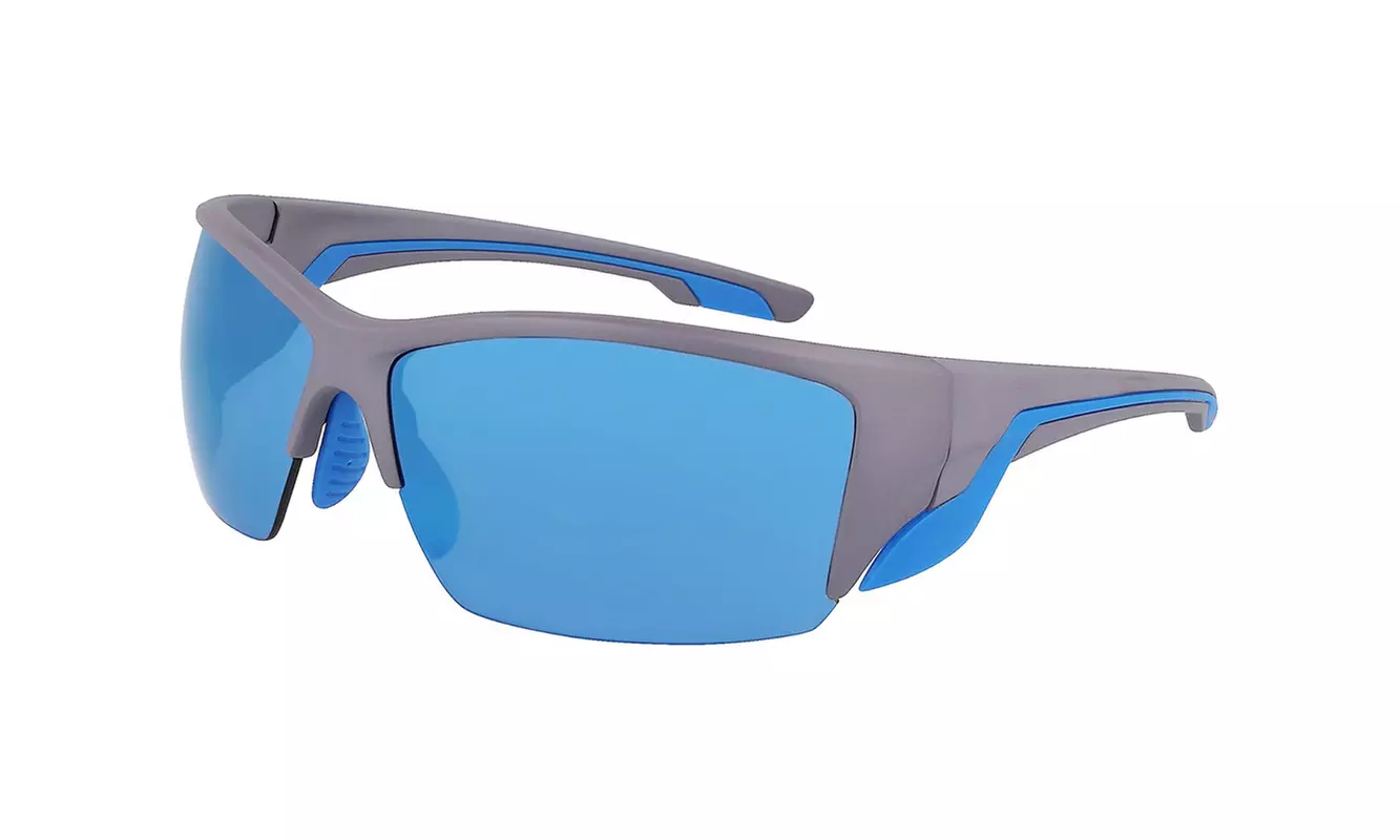 Spyder Men's Semi-Rimless Sport Sunglasses 