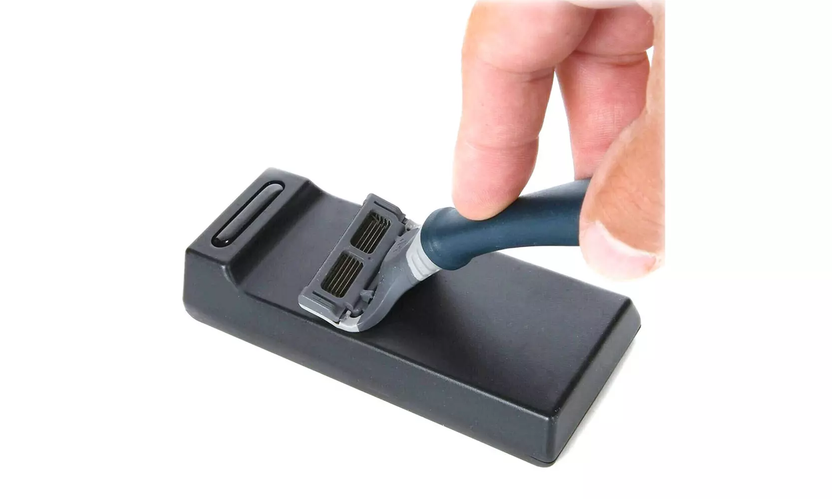 Razor Blade Sharpener Shaving Extend Razor Blades Life Works on any Razor Blades - Primary Image