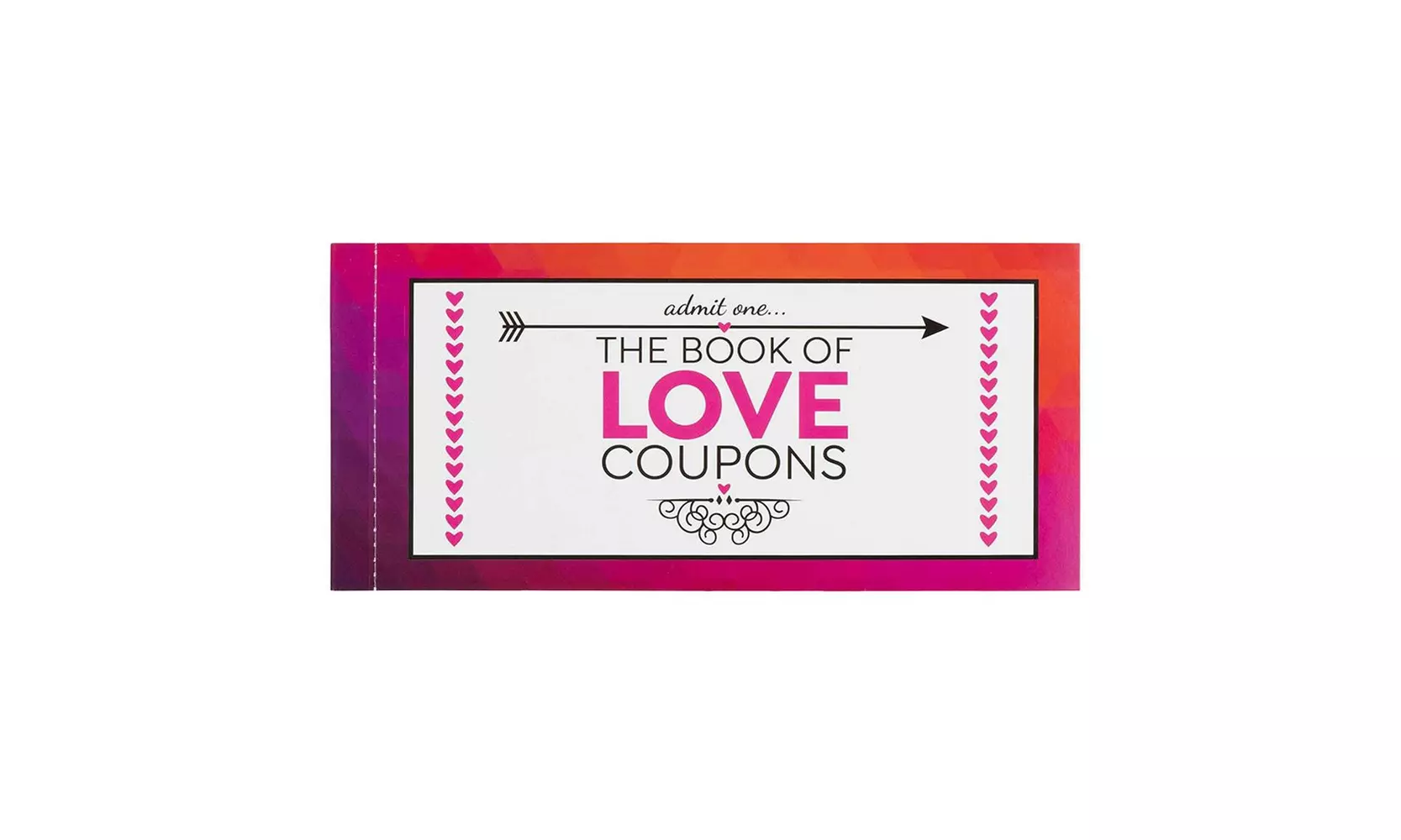 Valentines Day Love Coupons Gift for Her Wife Girlfriend Couple, 20 Naughty, 6x4 - Primary Image