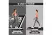 Superfit 2.25HP 2 in 1 Folding Treadmill Speaker Home Gym - Second Medium