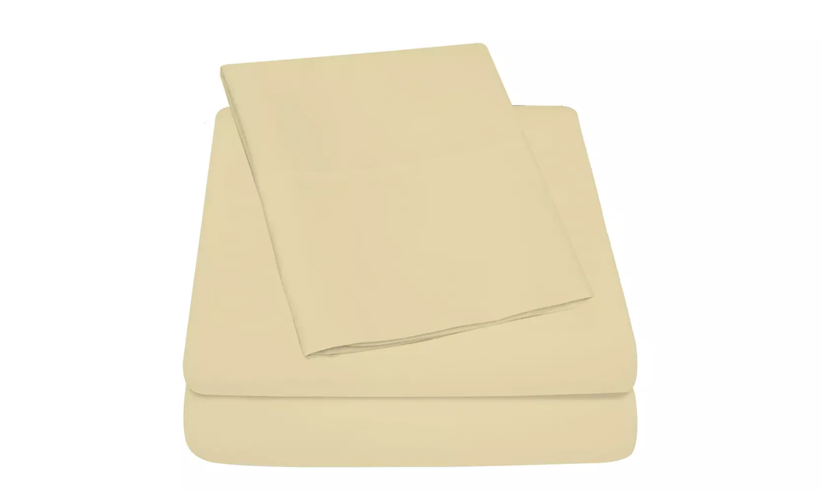 1800 TC Twin Sheet Set - 3PC Double Brushed Bamboo Blend