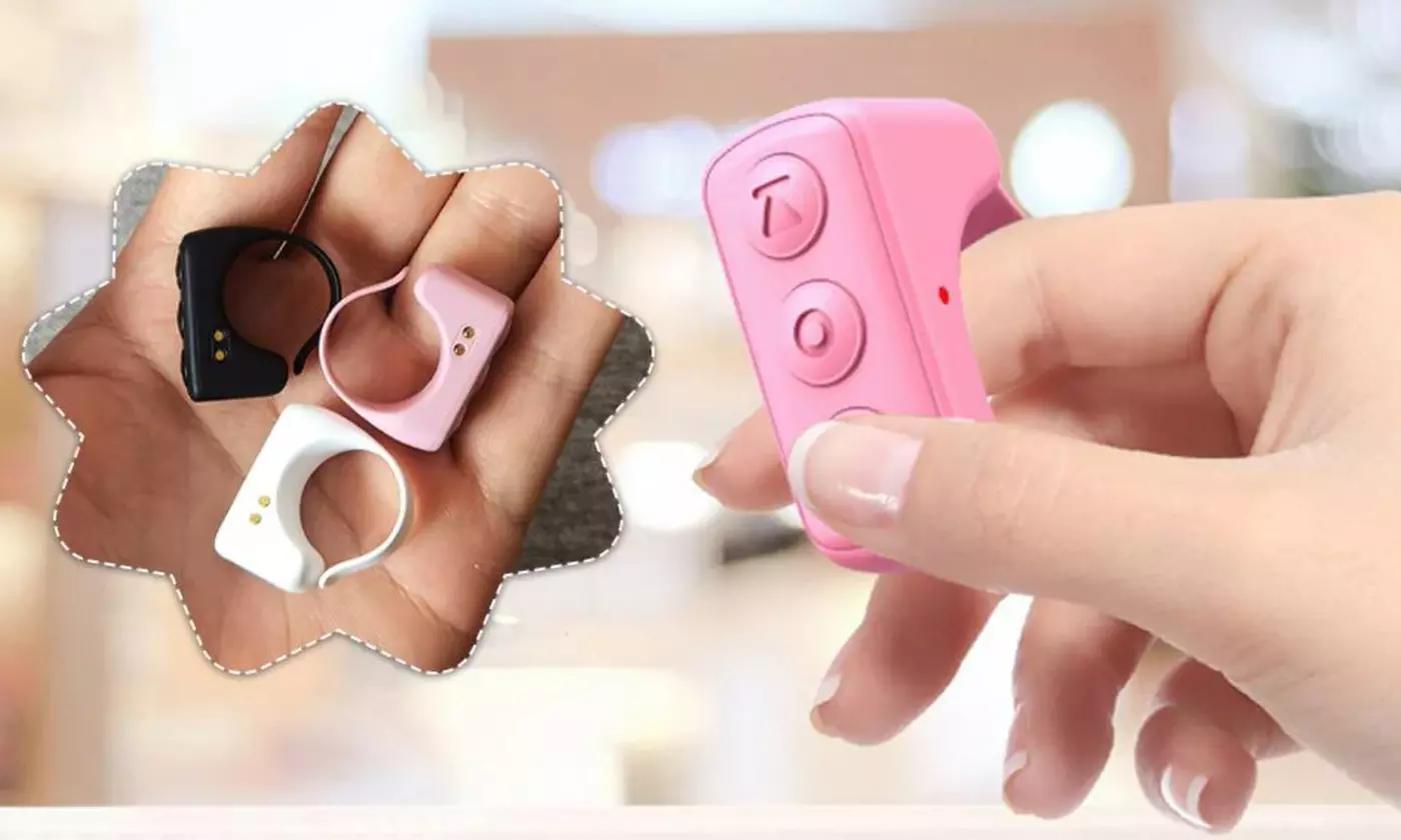 Bluetooth Page Turner & TikTok Scrolling Ring for Phones/Tablets