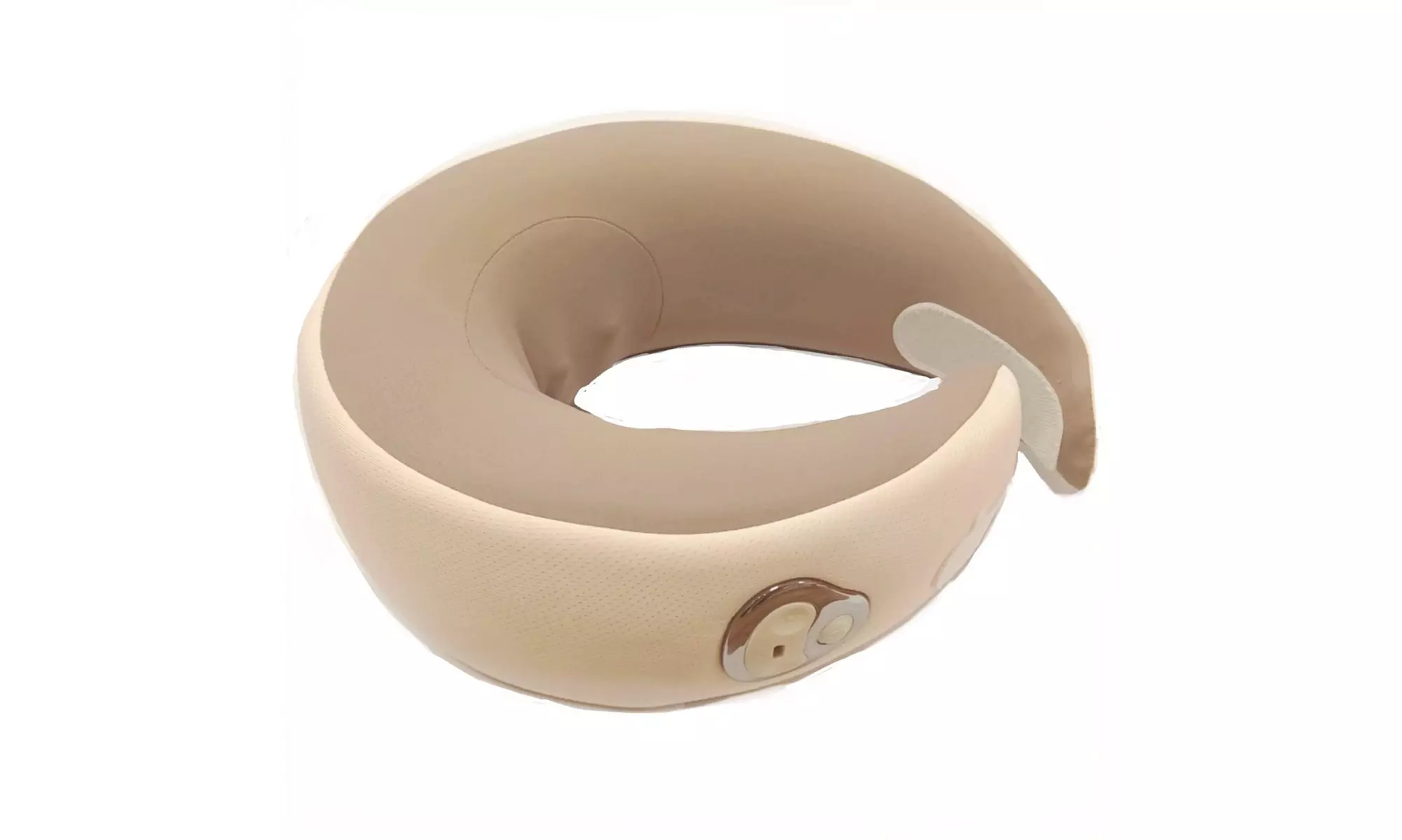 Multi-Purpose Neck Massage Pillow w/Heat Memory Foam U-Shape Comfort Massager.