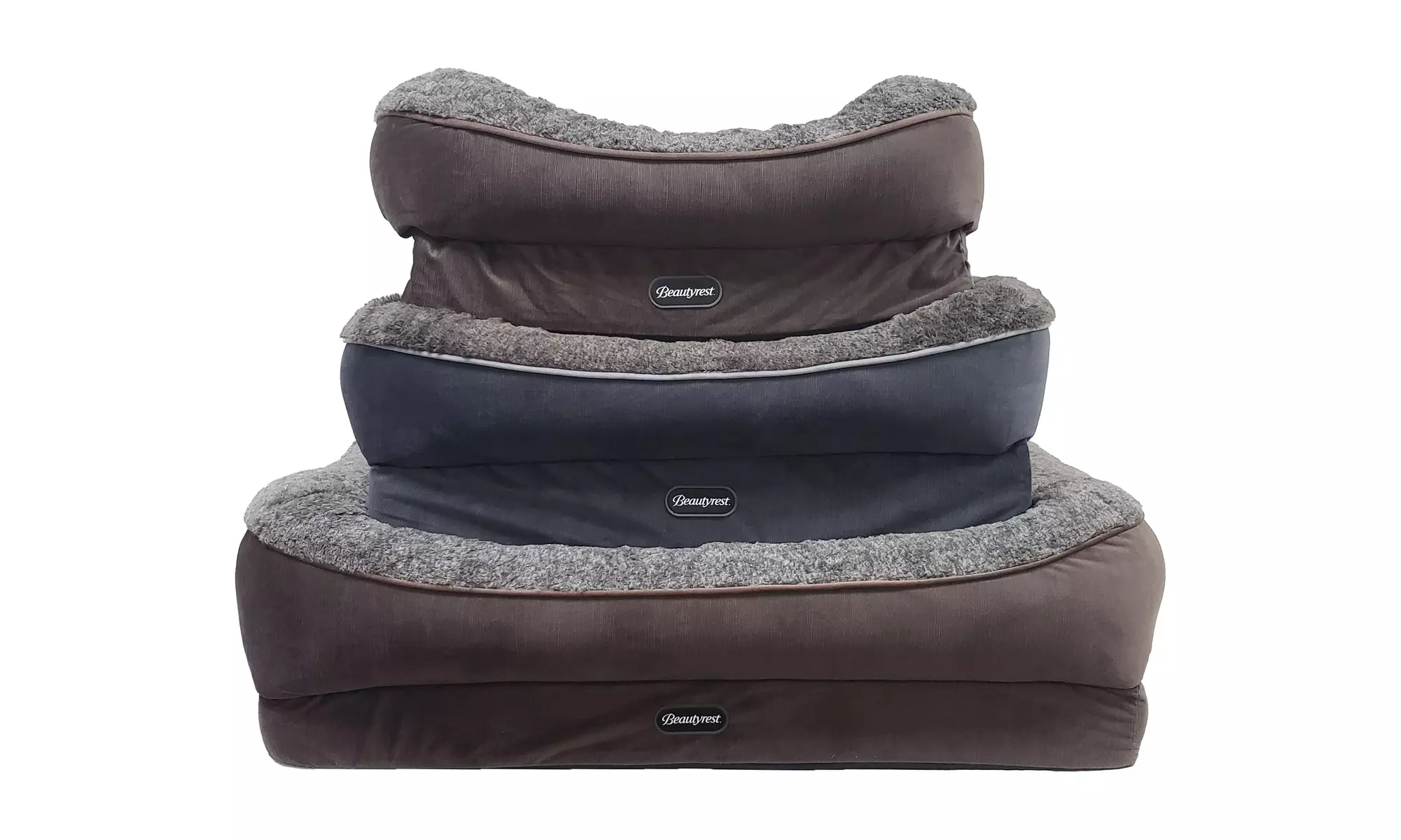 Beautyrest Ultra Plush Cuddler Dog Bed - Second Medium
