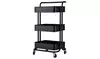 3-Tier Home Kitchen Storage Utility cart with handle