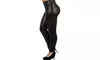 Plus Size Women Faux Pu Leather Leggings High Waisted PU Pant Womens Girls Pants