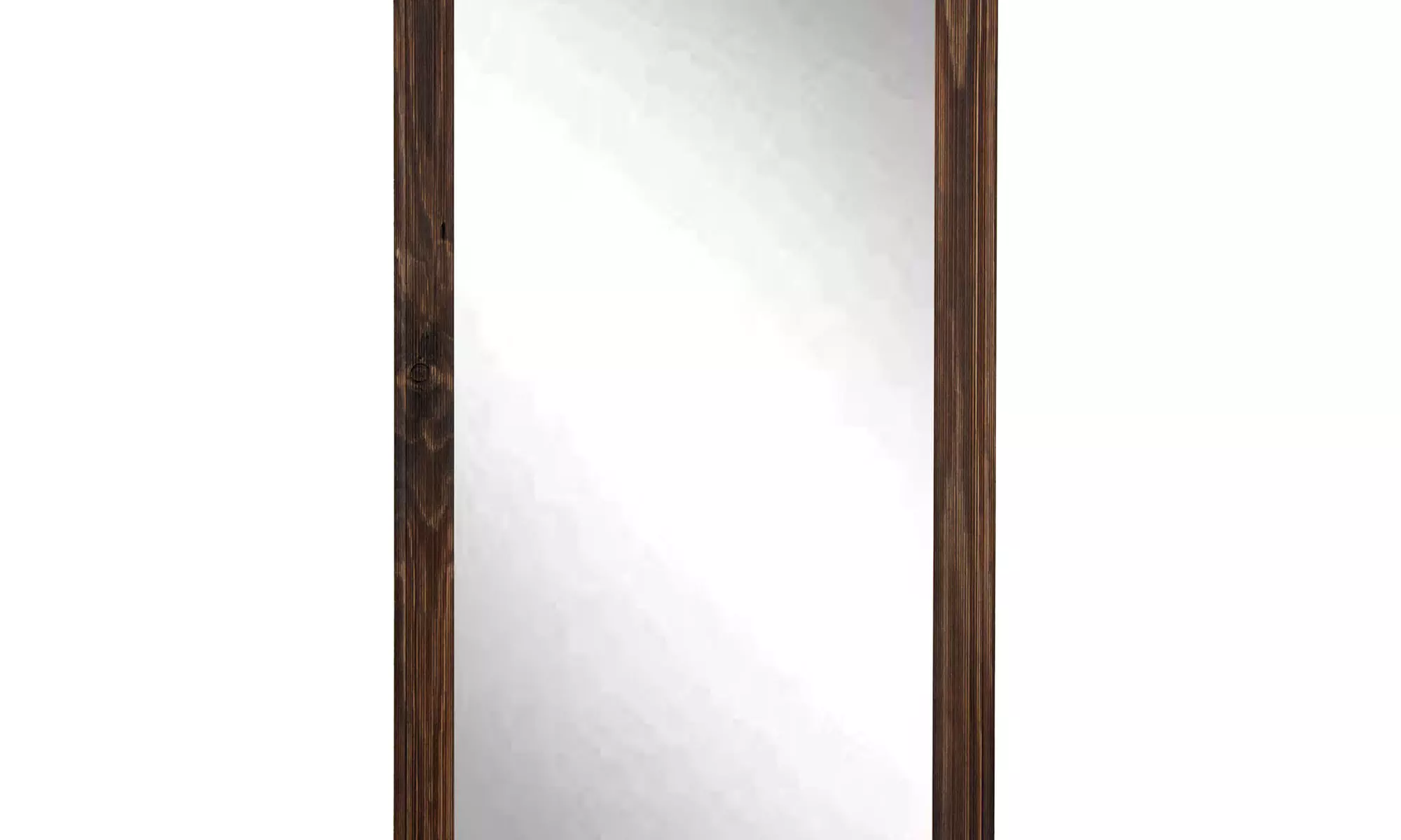 BrandtWorks Rustic Espresso Floor Mirror  - Primary Image