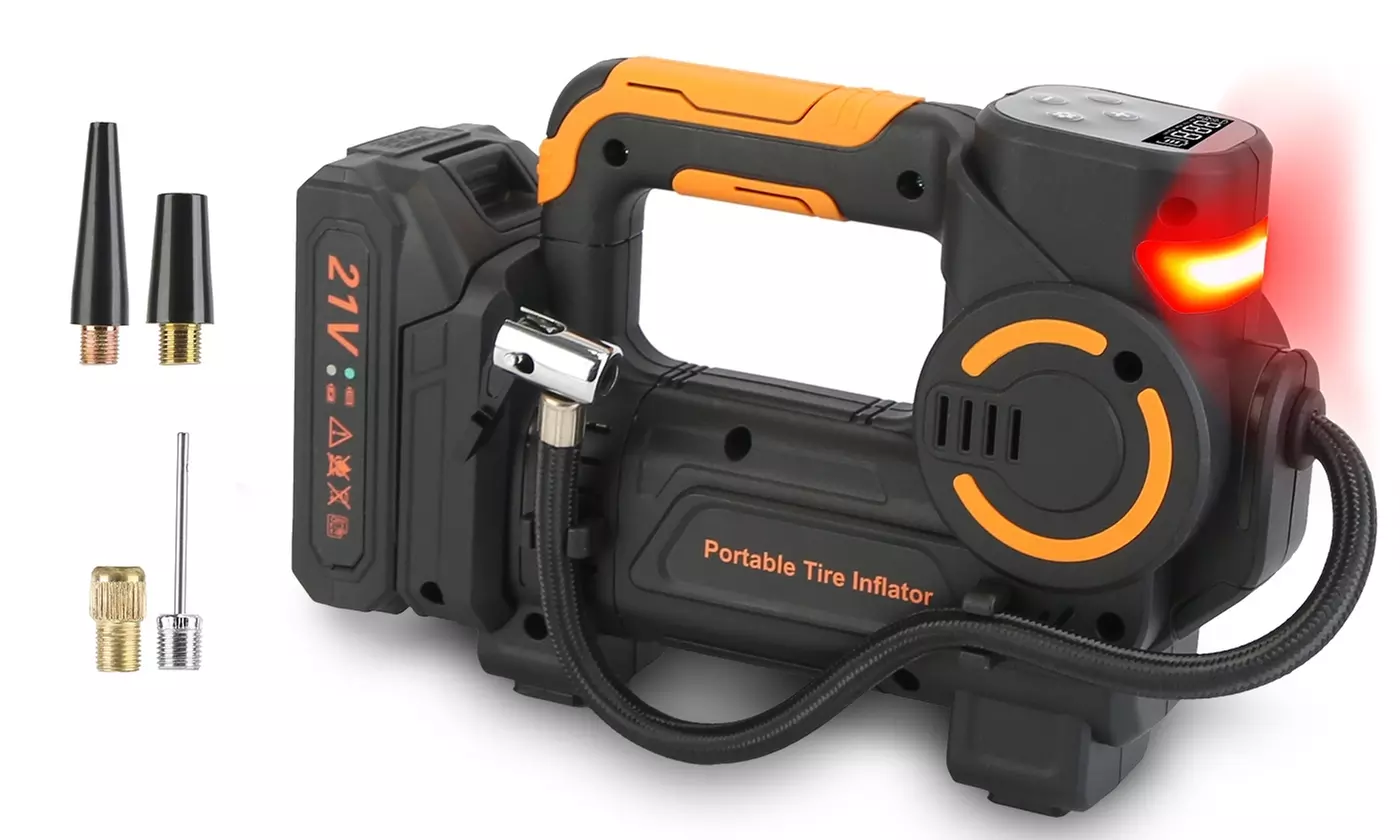 iMounTEK 12V DC 150PSI Tire Inflator with LCD Display & Auto Shut-Off