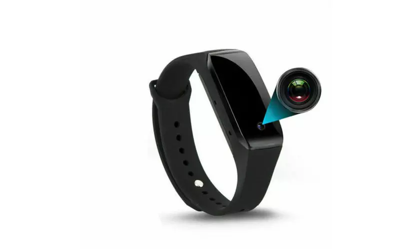 HD 1080P SPY Cam DVR Hidden Camera Wearable Wrist Watch Mini DV Video Recorder - Second Medium