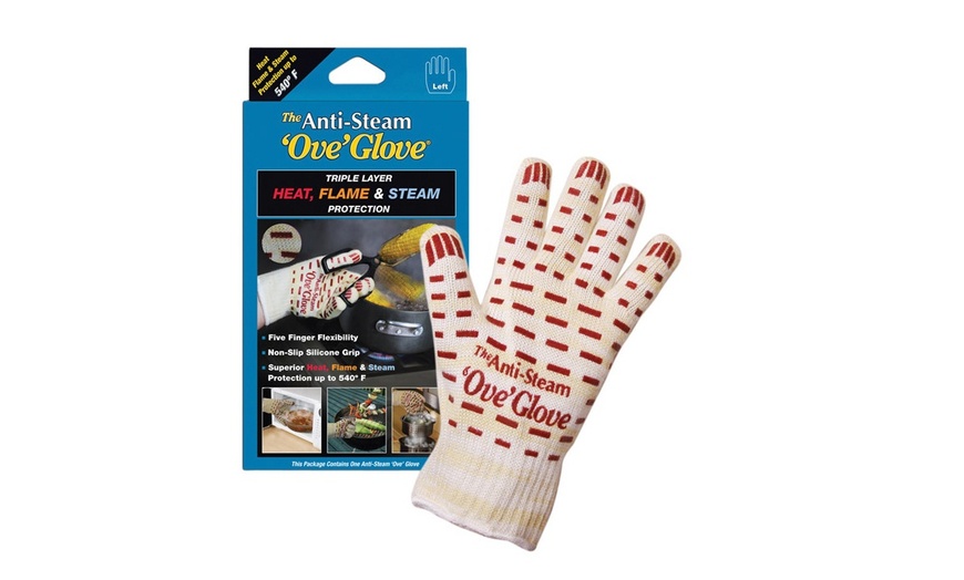 anti steam ove glove left hand