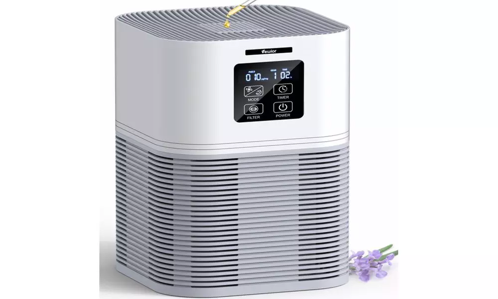 AZEUS High CADR Air Purifier, up to 376ft2, Quiet, Ozone-Free 