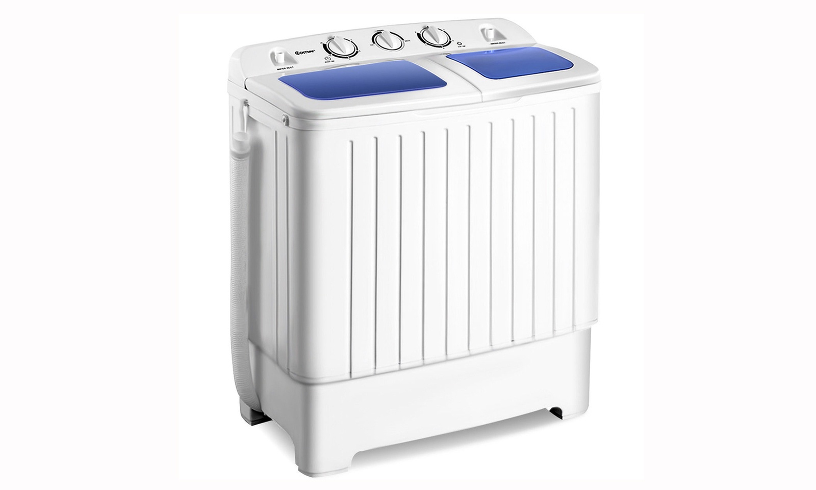 Portable Mini Compact Twin Tub 17lb Washing Machine Washer Spin Dryer