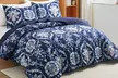 Peace Nest Soft Reversible Print Quilted Coverlet Set - Second Medium