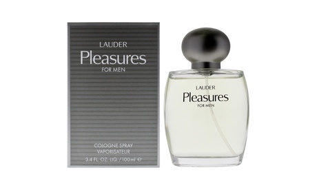 Estee Lauder Pleasures Spray Eau de Cologne for Men 3.4 Fl. Oz.
