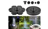 Bird Bath Solar Fountain Powered Water Pump Floating Outdoor Pond Garden Pool