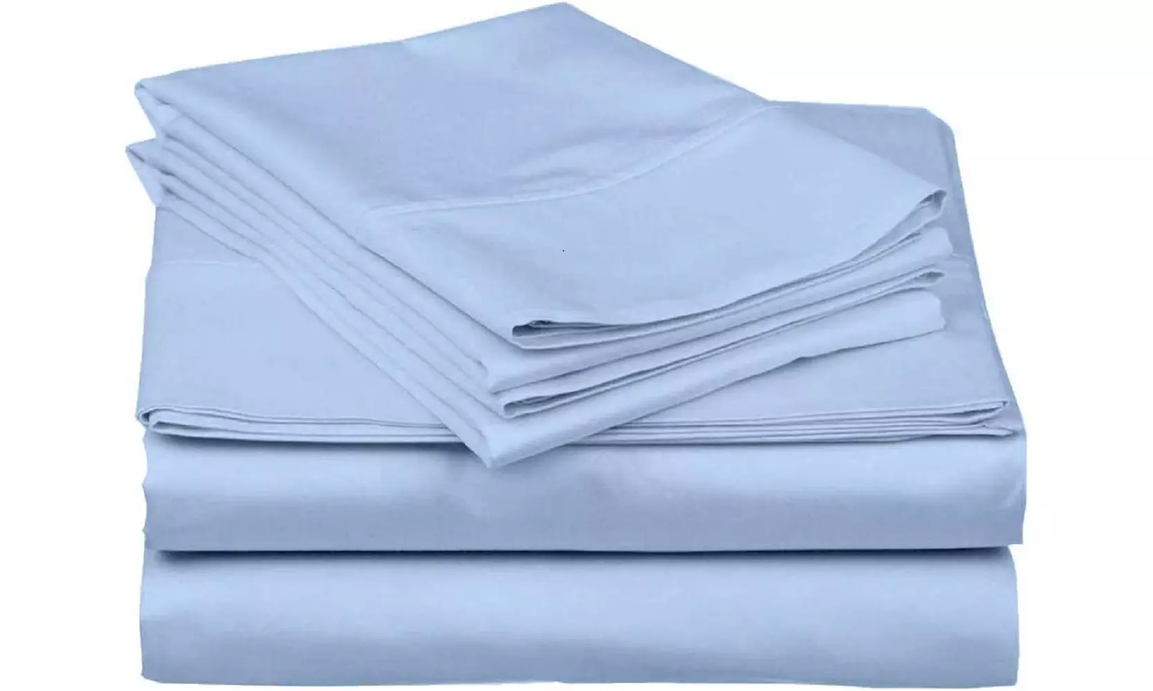 4-Piece 100% Cotton/1000 Thread Count Deep Pocket Luxury Sheets