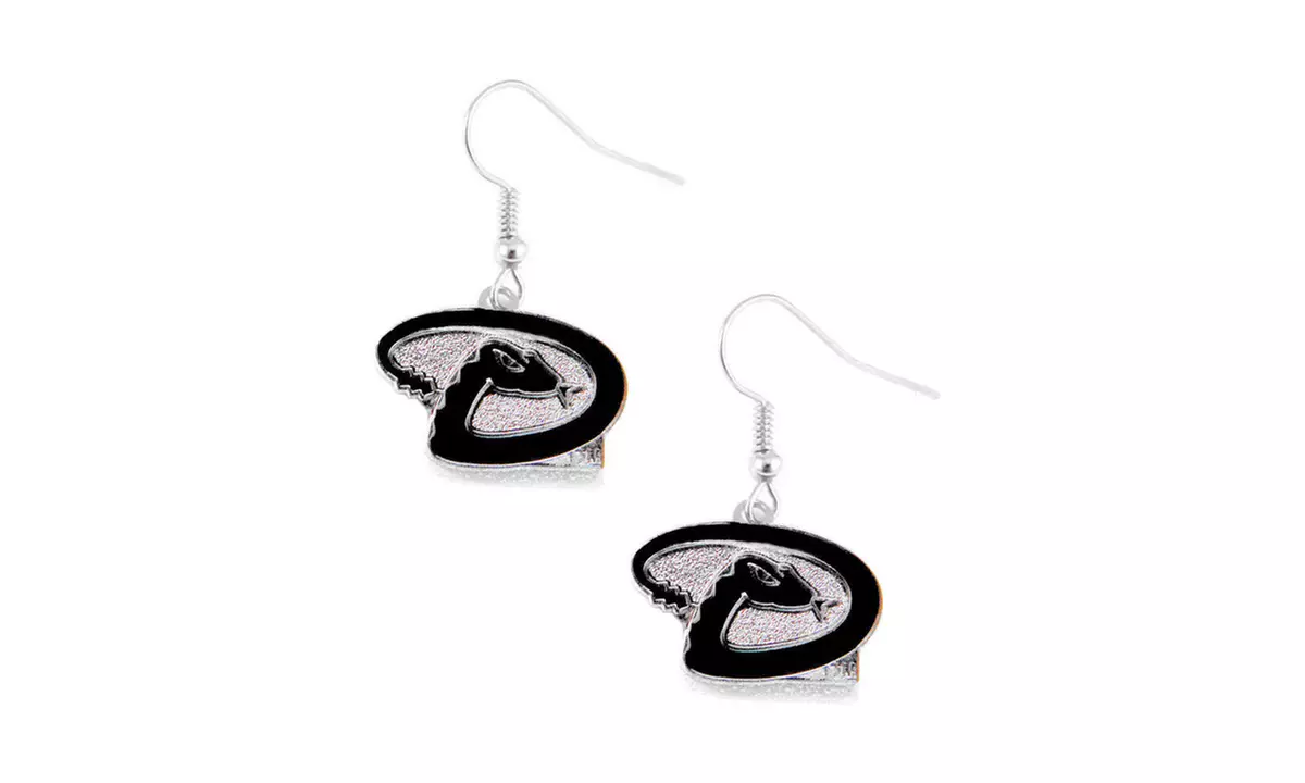 MLB Baseball Team Dangle Earrings - Primary Image