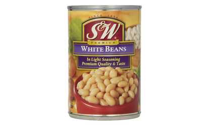 S & W BEAN WHITE SML-15 OZ -Pack of 12