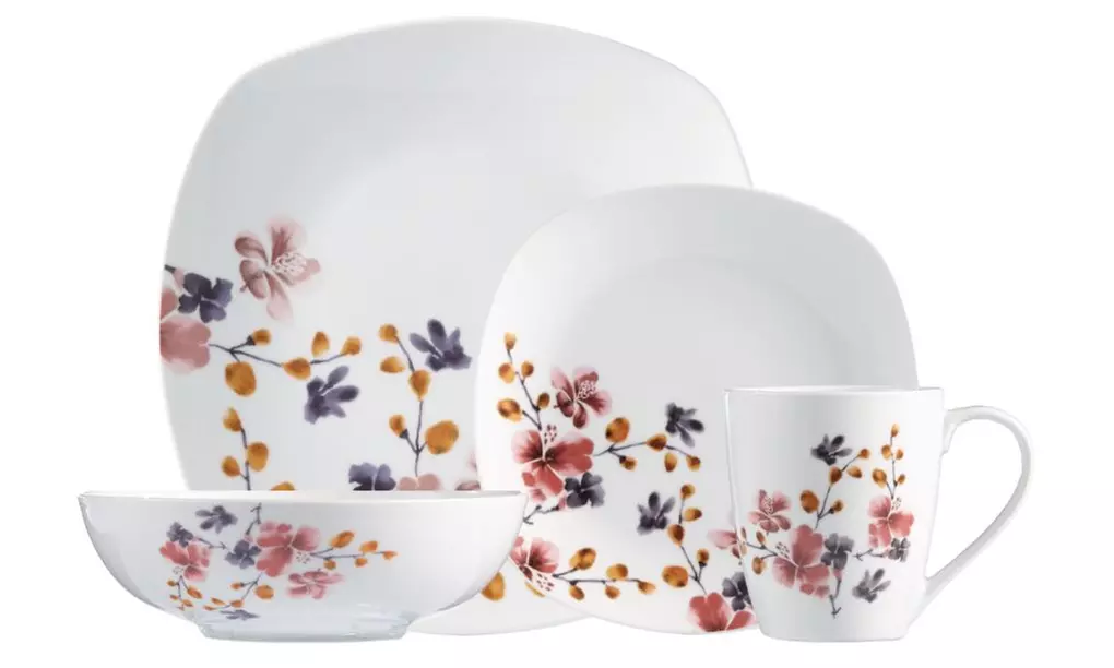 Floral 16PC Dinnerware Set - Primary Image