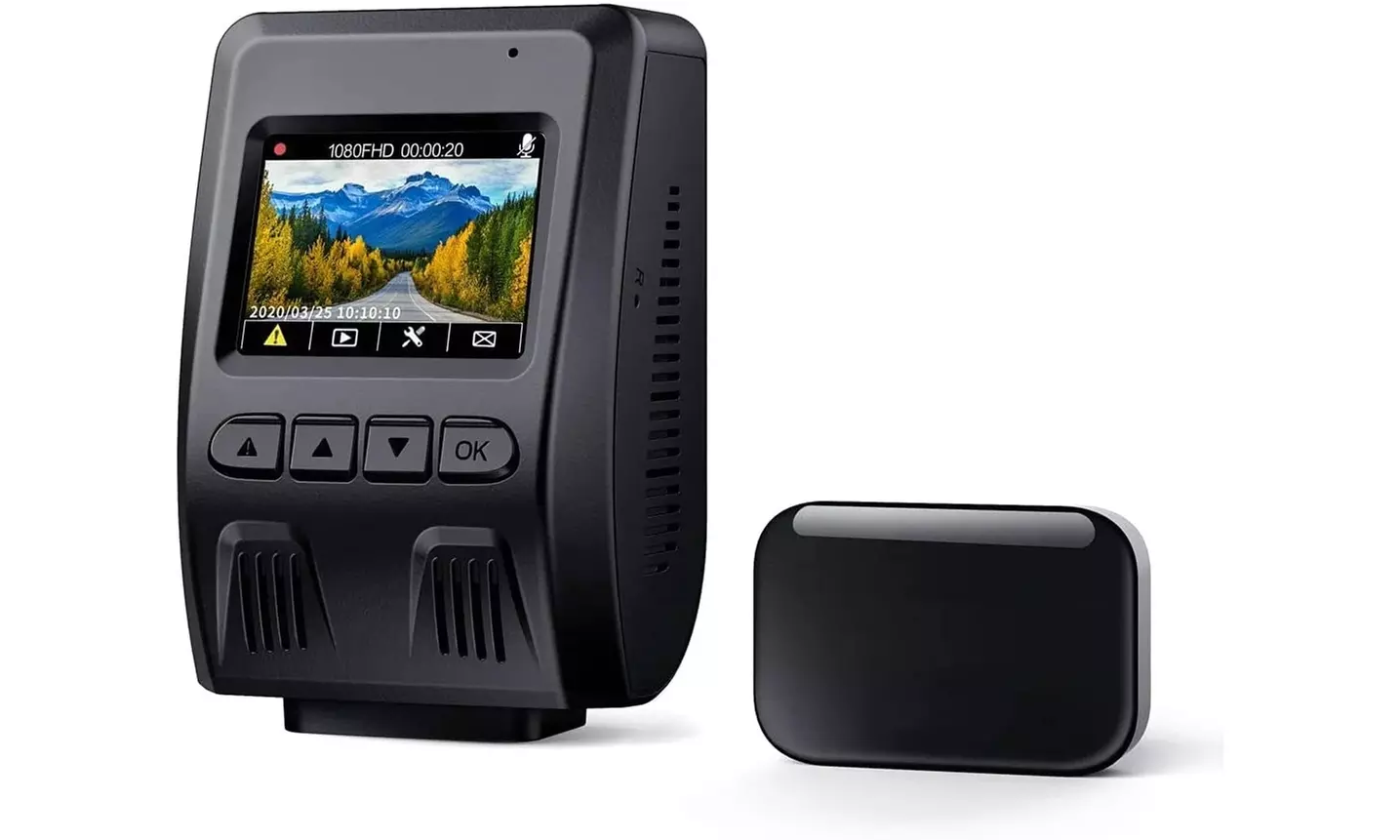 Wi-Fi Dash Cam, 1080p FHD Dash Camera for Cars - Second Medium