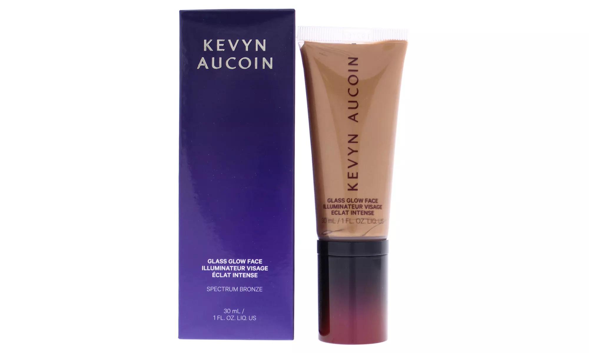 Glass Glow Face Highlighter - Spectrum Bronze - Second Medium