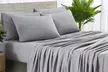 Bibb Home Bamboo 2000 Thread Count 6-Piece Chambray Heathered Sheet Set - Second Medium