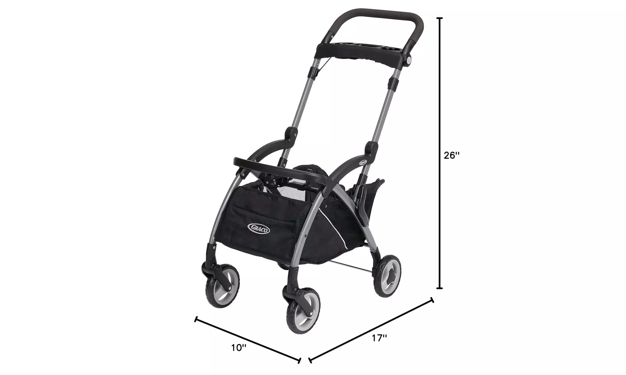 Graco SnugRider Elite Car Seat Carrier, Lightweight Frame, Black - New - Second Medium