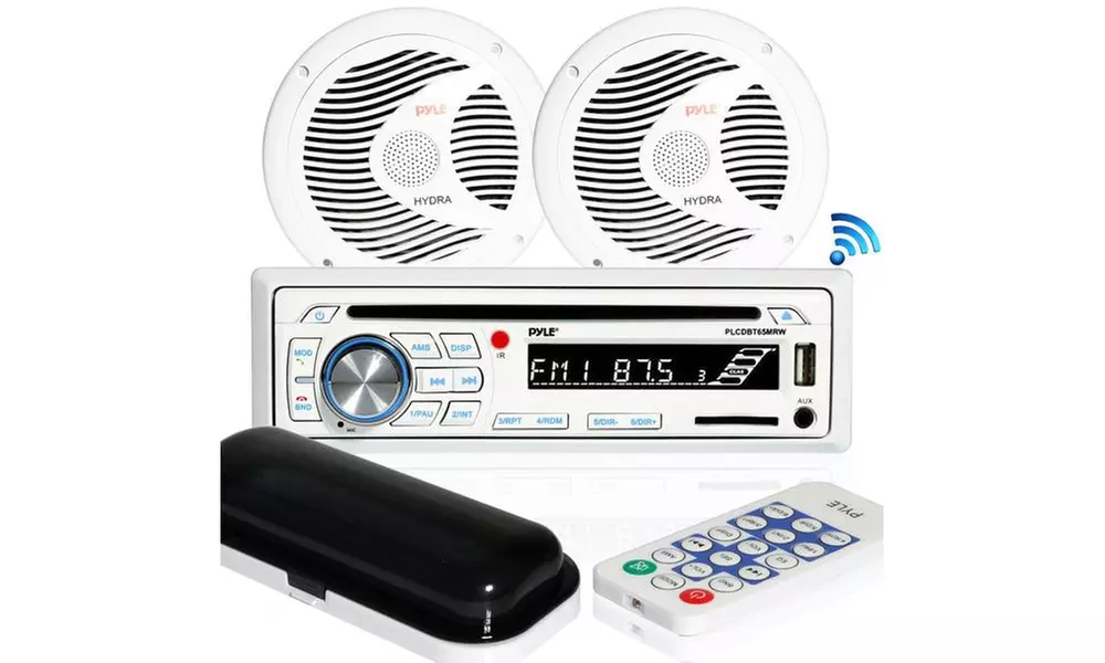 Bluetooth Marine Stereo & Speaker Kit - Primary Image