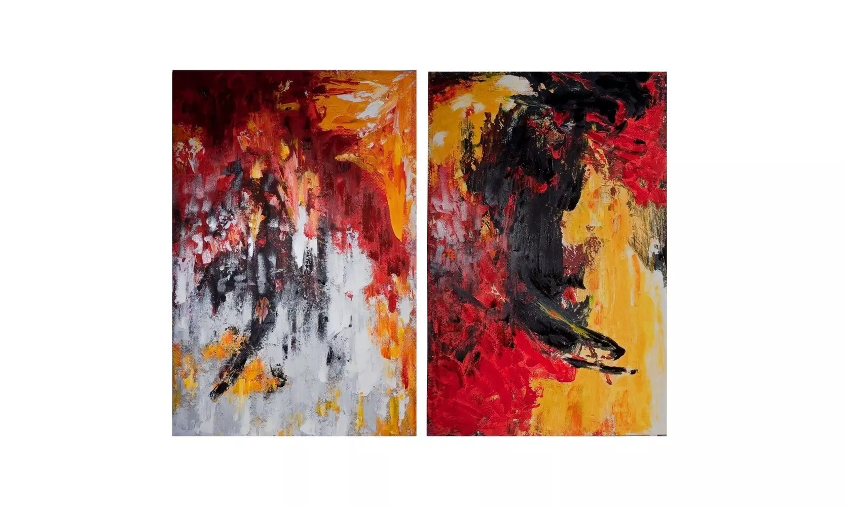 Canvas Wall Art, Multicolor, Set of 2 - Primary Image