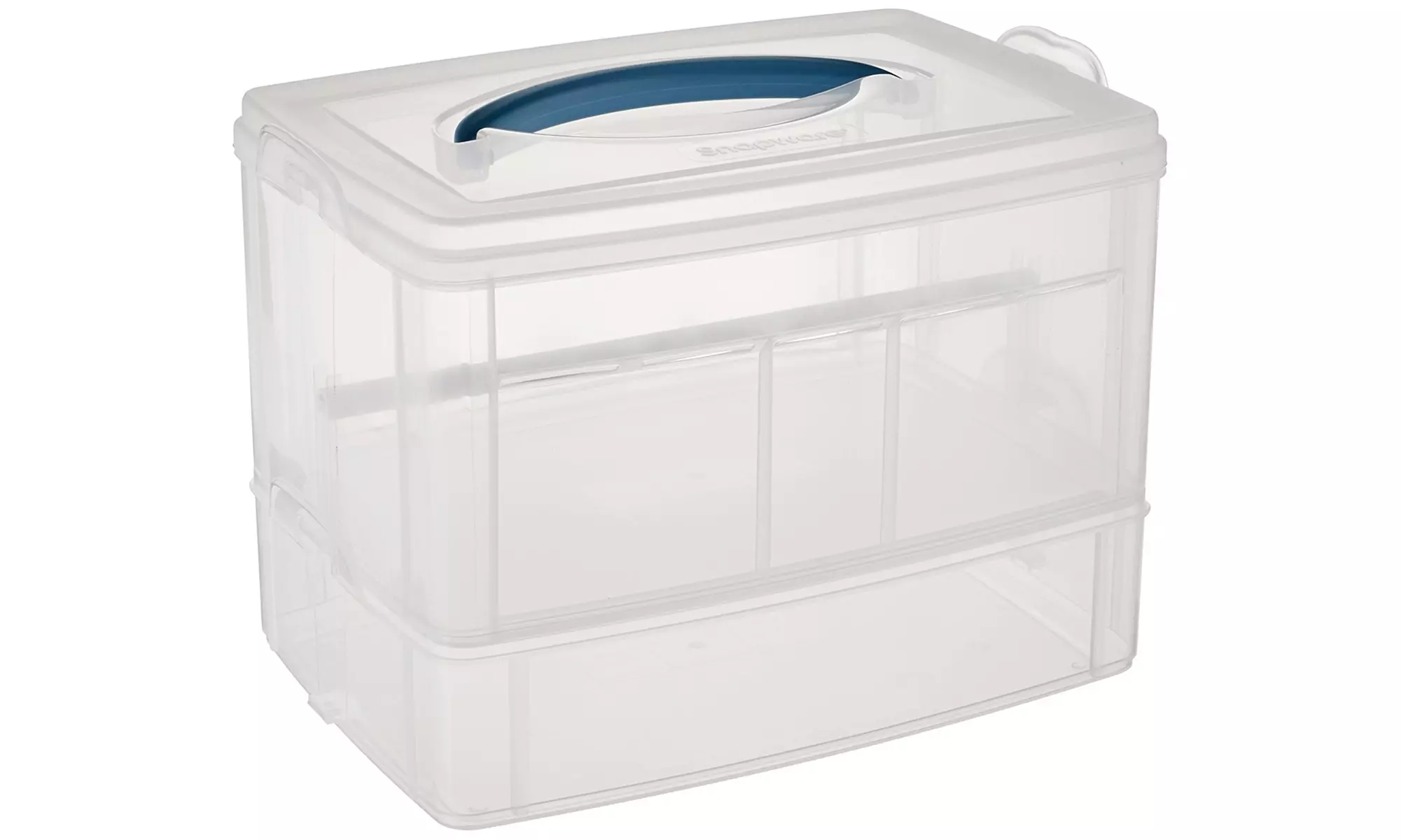 Snapware 1098842 Craft Snap N Stack Storage 2 Layer Ribbon Dispenser - Primary Image
