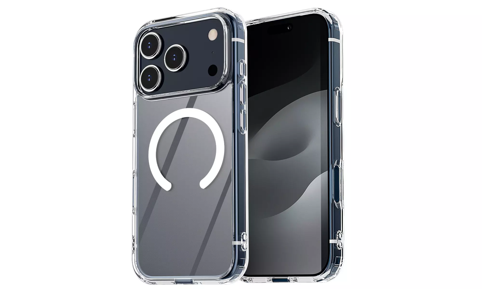 Crystal Clear Case for iPhone 17 Pro Max 17 Air 17 Pro Bumper Shockproof Cover