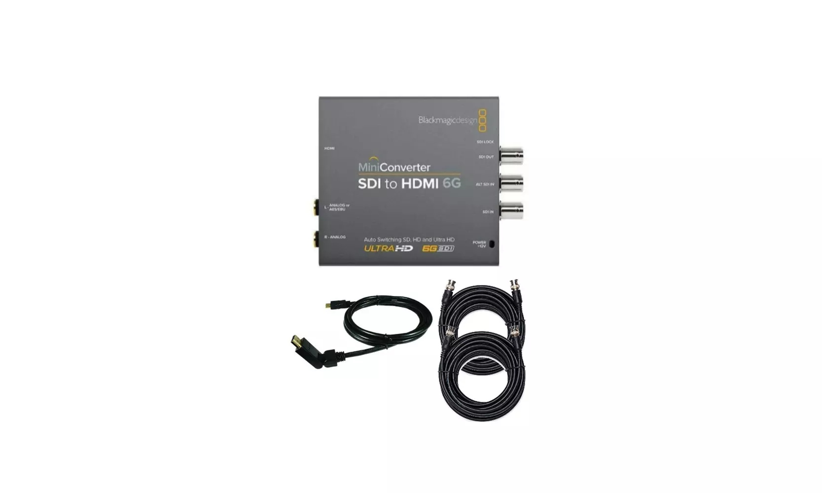 Blackmagic Design SDI to HDMI 6G Mini Converter with SDI Cable and HDMI Cable - Second Medium