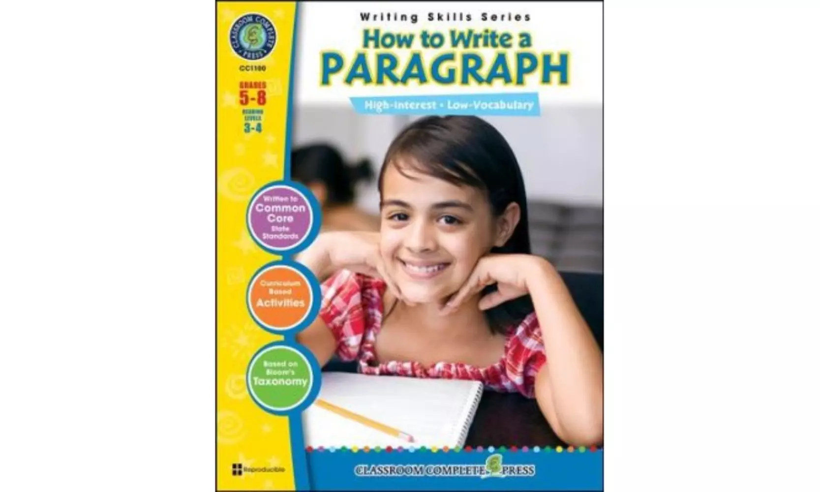 Classroom Complete Press CC1100 How to write a Paragraph - Primary Image