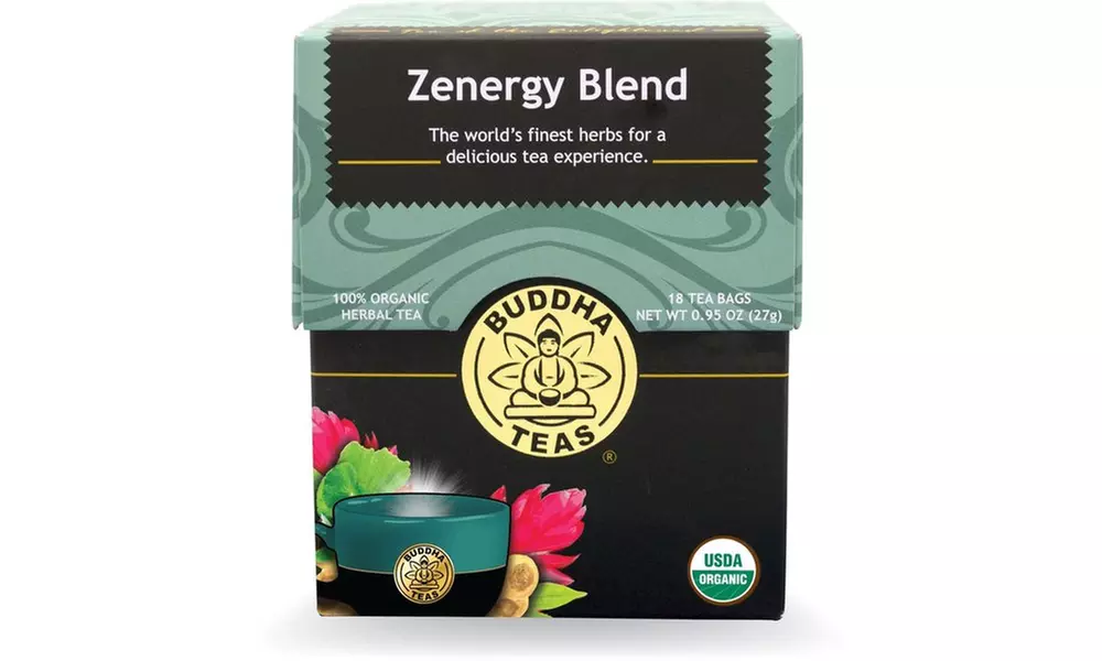 Buddha Teas Zenergy Tea (18 Tea Bags) - Primary Image
