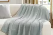 Peace Nest 50"x60" Chunky Knit Throw Blanket Warm Comfort Woven Blanket - Second Medium