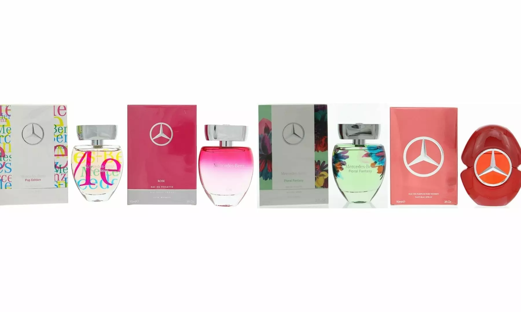 Mercedes Benz Perfume Collection for Women - 4 Options - Primary Image
