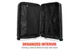 Bobcat Trencher 3-Piece Expandable Hardside Spinner Luggage Set - Second Medium