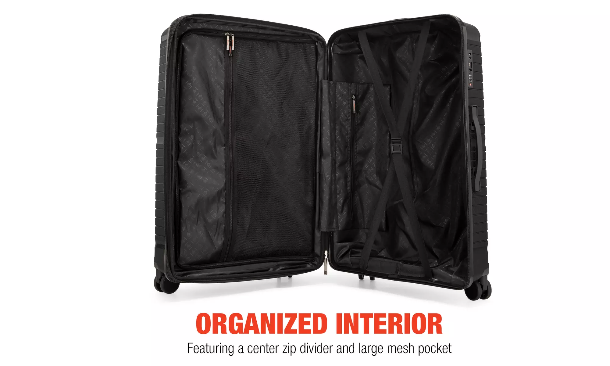 Bobcat Trencher 3-Piece Expandable Hardside Spinner Luggage Set