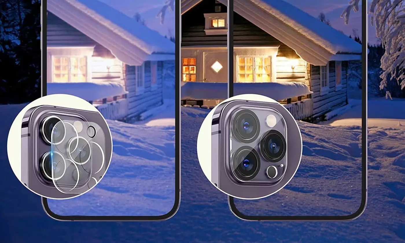 iMounTEK Tempered Glass Camera Lens Protectors & Screen Protectors for iPhone
