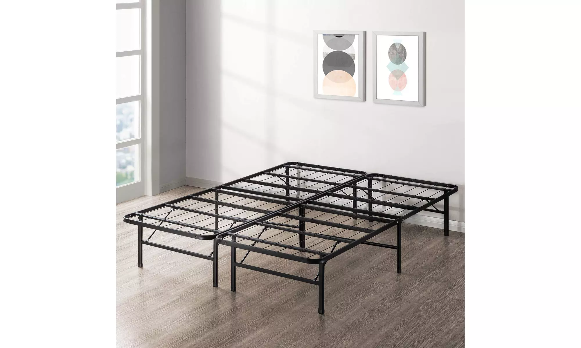 Best Price 14-Inch Queen Size Platform Bed Frame Mattress Foundation  - Primary Image